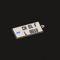 Number Plate Keychain